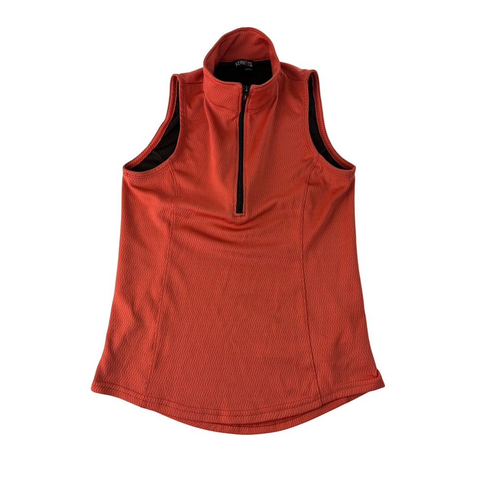 Kerrits 1/4 Zip Top Womens Small Coolcore Sleeveless Riding Equestrian Athletic